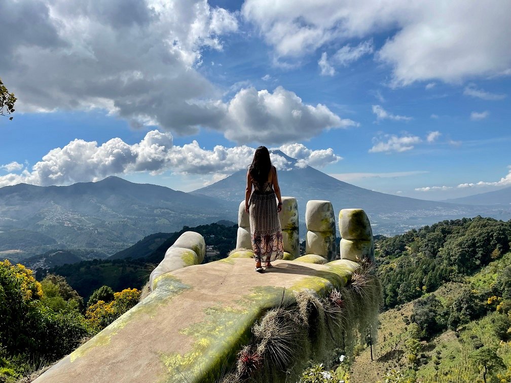LOT DO GWATEMALI | JEZIORO ATITLAN